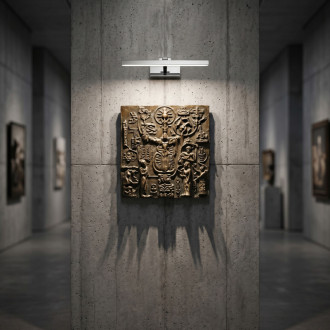 Kúpeľňové nástenné LED svietidlo APP1857-1W 40cm Chrome