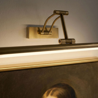 Kúpeľňové nástenné LED svietidlo SWE024-1W 80cm Brush Gold