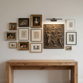 Kúpeľňové nástenné LED svietidlo APP1866-1W 40 cm Black