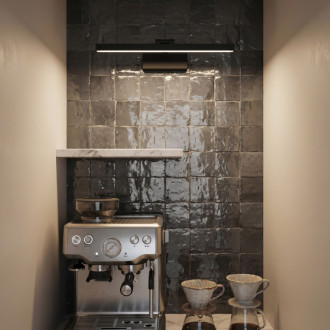 Kúpeľňové nástenné LED svietidlo APP1866-1W 40 cm Black