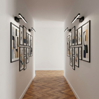 Kúpeľňové nástenné LED svietidlo APP1866-1W 40 cm Black