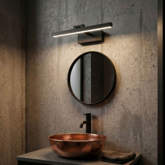 Kúpeľňové nástenné LED svietidlo APP1866-1W 40 cm Black
