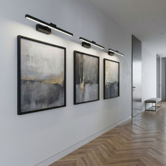 Kúpeľňové nástenné LED svietidlo APP1867-1W 60 cm Black