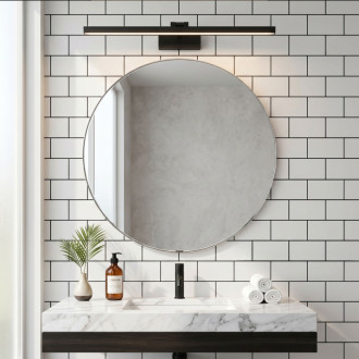 Kúpeľňové nástenné LED svietidlo APP1868-1W 80 cm Black
