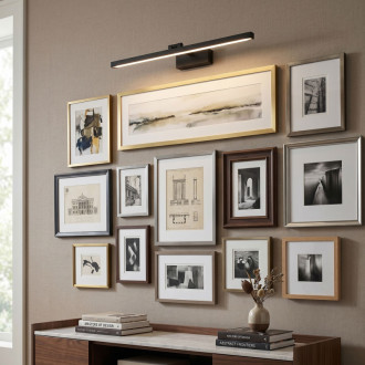 Kúpeľňové nástenné LED svietidlo APP1868-1W 80 cm Black