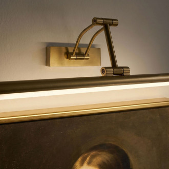Kúpeľňové nástenné LED svietidlo SWE023-1W 60cm Brush Gold