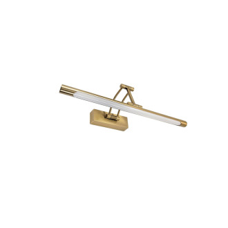Kúpeľňové nástenné LED svietidlo SWE022-1W 42cm Brush Gold