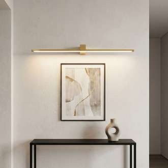 Kúpeľňové nástenné LED svietidlo SWE045-1W 80 cm GOLD