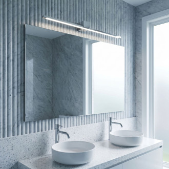 Kúpeľňové nástenné LED svietidlo SWE042-1W 80 cm Chrome