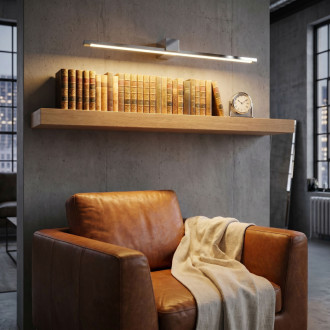 Kúpeľňové nástenné LED svietidlo SWE042-1W 80 cm Chrome