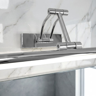 Kúpeľňové nástenné LED svietidlo SWE016-1W 42cm Chrome