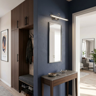 Kúpeľňové nástenné LED svietidlo SWE016-1W 42cm Chrome