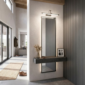 Kúpeľňové nástenné LED svietidlo SWE016-1W 42cm Chrome