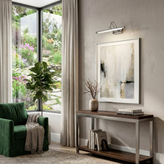 Kúpeľňové nástenné LED svietidlo SWE016-1W 42cm Chrome