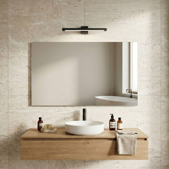 Kúpeľňové nástenné LED svietidlo SWE049-1W 40 cm Black