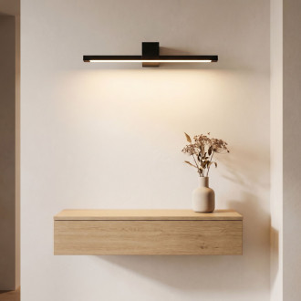 Kúpeľňové nástenné LED svietidlo SWE050-1W 60 cm Black