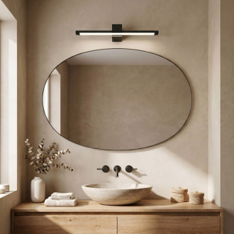 Kúpeľňové nástenné LED svietidlo SWE050-1W 60 cm Black