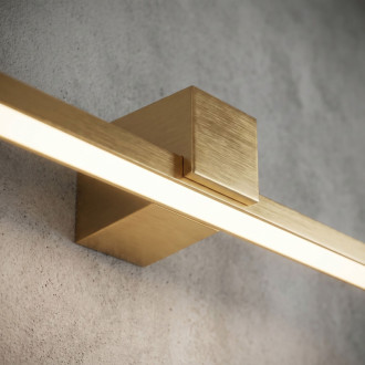 Kúpeľňové nástenné LED svietidlo SWE046-1W 40cm GOLD BRUSH