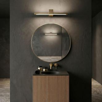 Kúpeľňové nástenné LED svietidlo SWE047-1W 60cm GOLD BRUSH