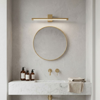 Kúpeľňové nástenné LED svietidlo SWE047-1W 60cm GOLD BRUSH