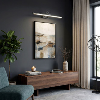 Kúpeľňové nástenné LED svietidlo SWE017-1W 60cm Chrome