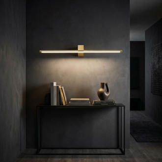 Kúpeľňové nástenné LED svietidlo SWE048-1W 80cm GOLD BRUSH