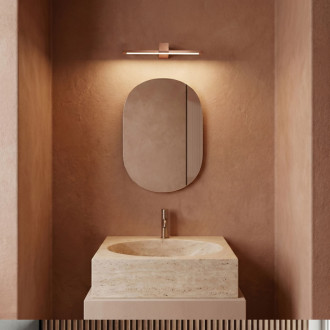 Kúpeľňové nástenné LED svietidlo SWE052-1W 40cm COPPER BRUSH