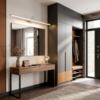 Kúpeľňové nástenné LED svietidlo SWE018-1W 80cm Chrome