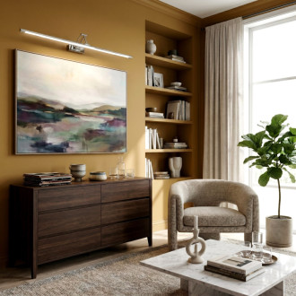 Kúpeľňové nástenné LED svietidlo SWE018-1W 80cm Chrome
