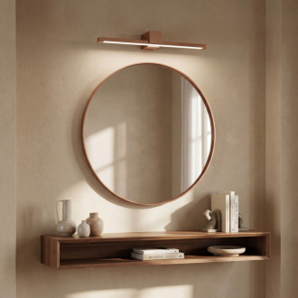 Kúpeľňové nástenné LED svietidlo SWE053-1W 60 cm COPPER BRUSH