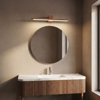 Kúpeľňové nástenné LED svietidlo SWE053-1W 60 cm COPPER BRUSH