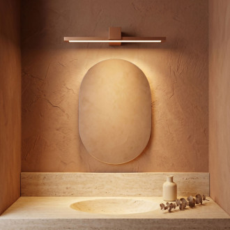 Kúpeľňové nástenné LED svietidlo SWE053-1W 60 cm COPPER BRUSH