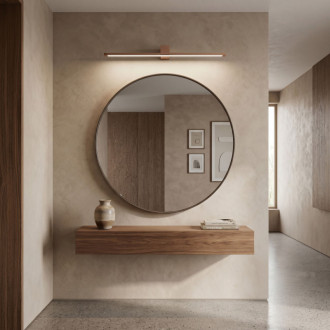 Kúpeľňové nástenné LED svietidlo SWE054-1W 80 cm COPPER BRUSH
