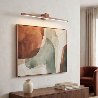 Kúpeľňové nástenné LED svietidlo SWE054-1W 80 cm COPPER BRUSH