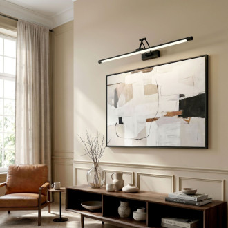 Kúpeľňové nástenné LED svietidlo SWE027-1W 80cm Black