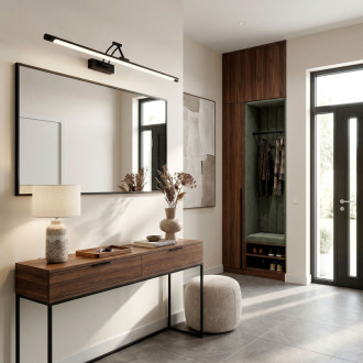 Kúpeľňové nástenné LED svietidlo SWE027-1W 80cm Black
