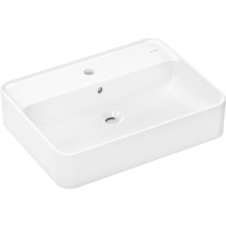 Umývadlo na dosku Hansgrohe Xuniva Q 60x45 cm otvor pre batériu uprostred 61082450