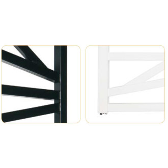 radiátor TRICK 430x1187 mm, C31 black mat, RADTRK401231
