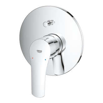 Vaňová batéria Grohe Eurosmart New bez podomietkového telesa chróm 19450003