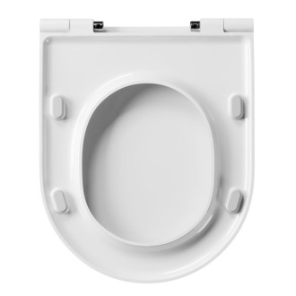 FLO WC sedátko, SLIM, Soft Close, bílá