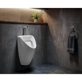 SCHWARN keramický urinál, s horním přívodem vody, bílá