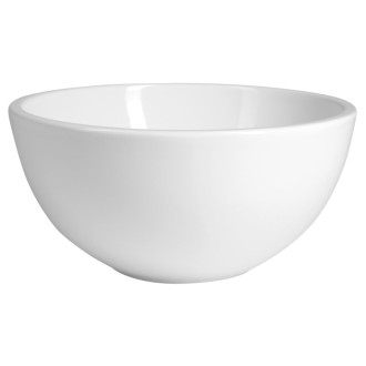 MOON keramické umyvadlo na desku, průměr 43cm, bílá