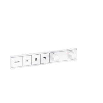 Vaňová batéria Hansgrohe Rainselect bez podomietkového telesa matná biela 15381700