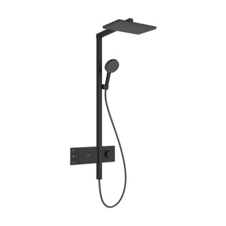 Sprchový systém Hansgrohe Raindance Alive Q s termostatickou batériou matná čierna 24591670