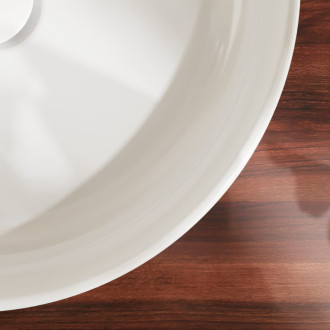 Umývadlo na dosku Hansgrohe Xuniva U 55x40 cm bez otvoru pre batériu, bez prepadu 60166450