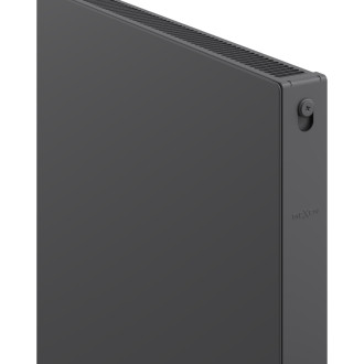 Doskový radiátor Mexen Flat CF11 400 x 700 mm, bočné pripojenie, 389 W, antracit - W411F-040-070-66