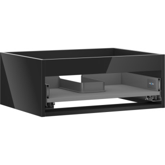 Korpus umývadlovej skrinky Mexen Box-A 60 cm, 1 zásuvka, čierny lesk - 91AX0-0600-235-1-70