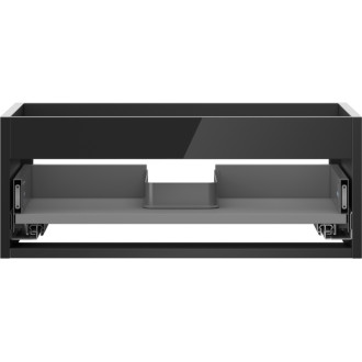 Korpus umývadlovej skrinky Mexen Box-A 60 cm, 1 zásuvka, čierny lesk - 91AX0-0600-235-1-70