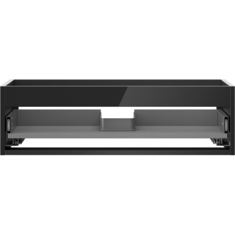 Korpus umývadlovej skrinky Mexen Box-A 80 cm, 1 zásuvka, čierny lesk - 91AX0-0800-235-1-70