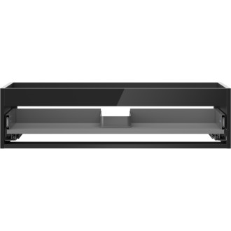 Korpus umývadlovej skrinky Mexen Box-A 90 cm, 1 zásuvka, čierny lesk - 91AX0-0900-235-1-70